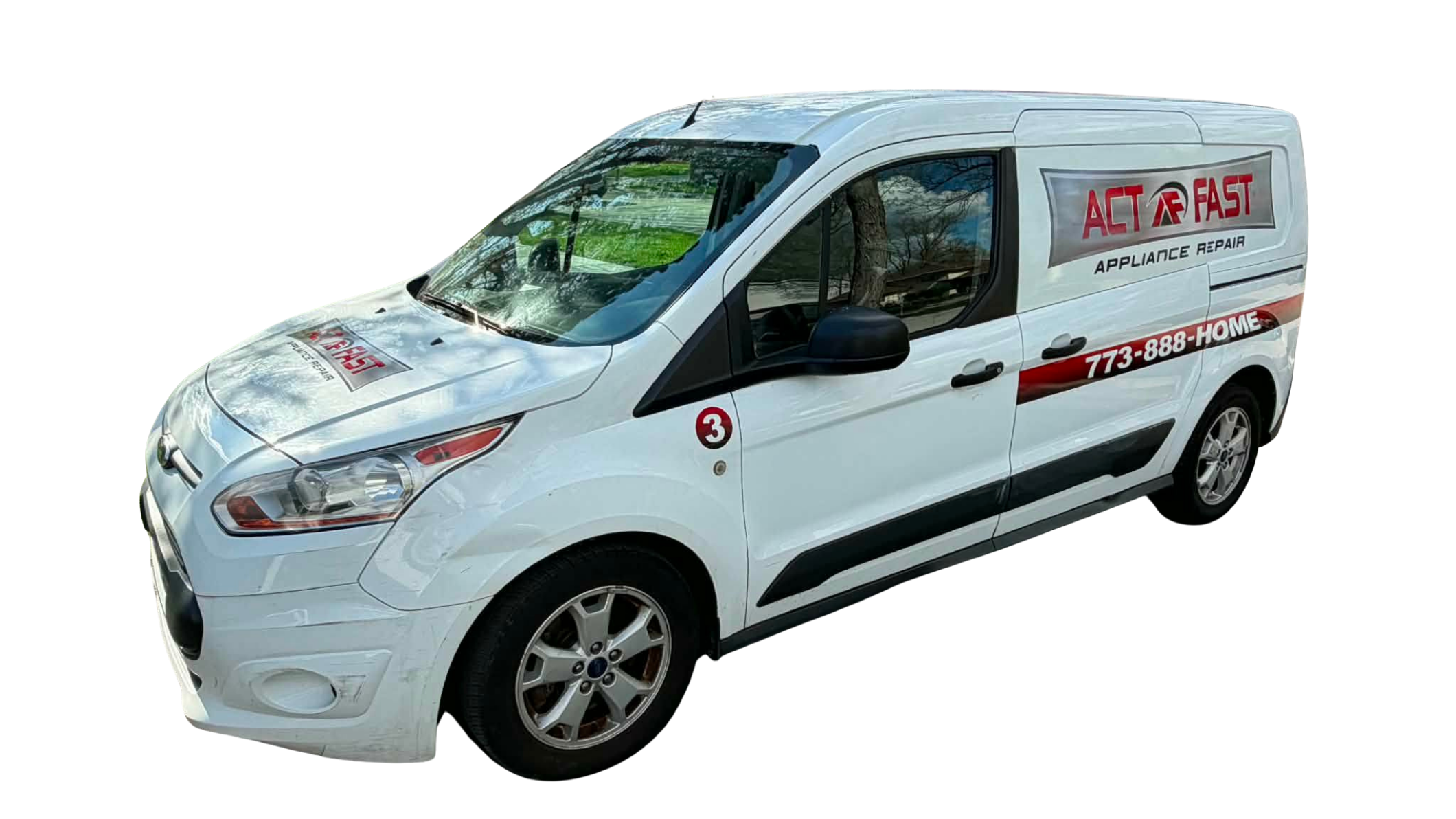 Actfast Appliance Repair Van